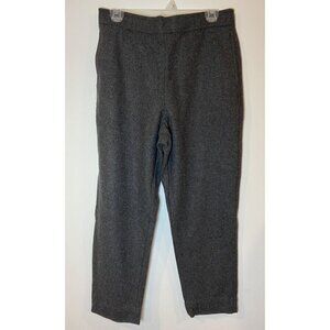Everlane Manteco Pants Recycled Wool Tapered Leg Gray Size Large L